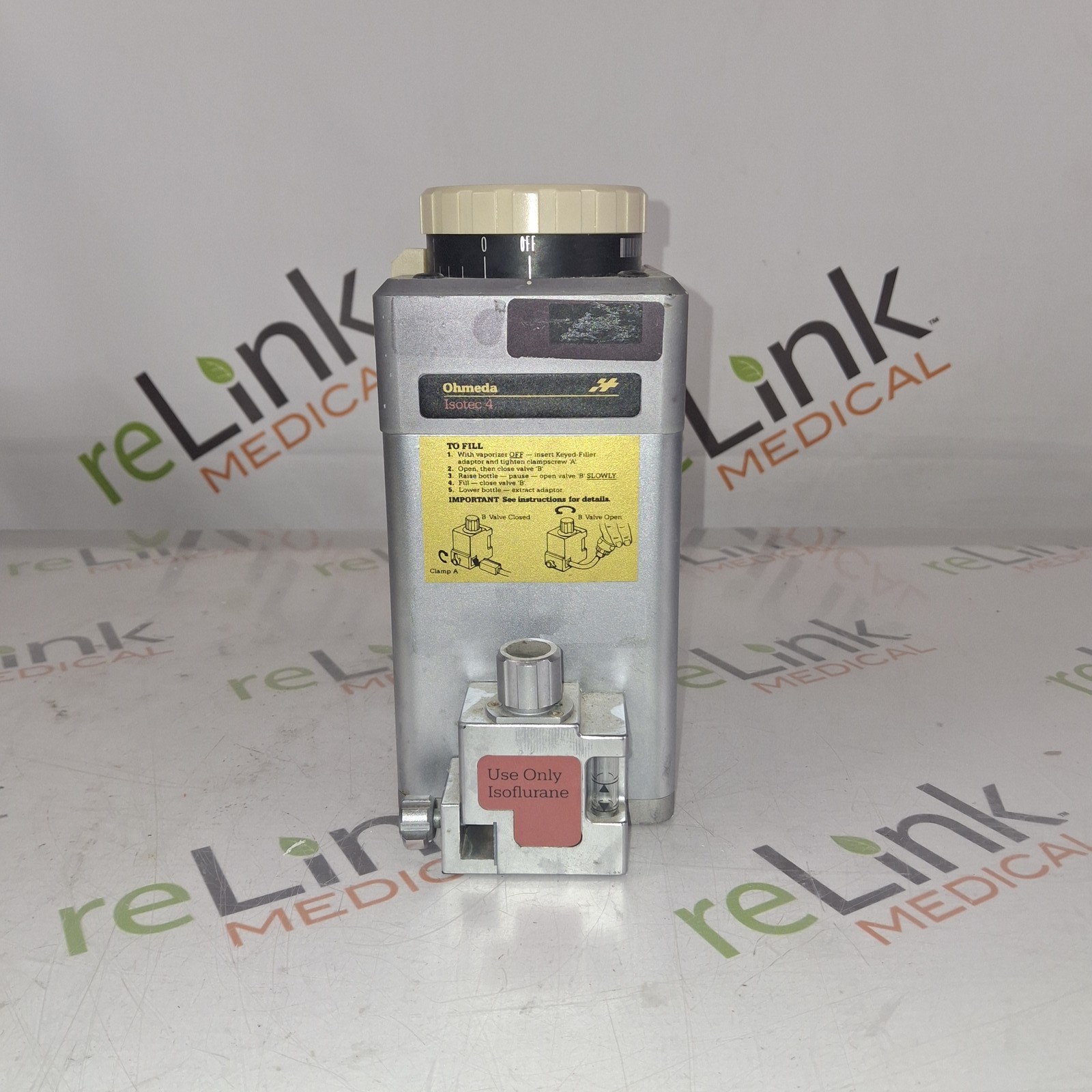 Ohmeda Medical TEC Isotec 4 Isoflurane Vaporizer
