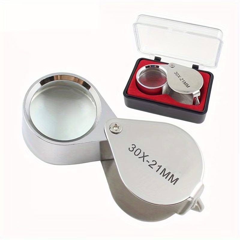 30X Jewelers Loupe Magnifier ~ Great for Coin Collecting and Grading
