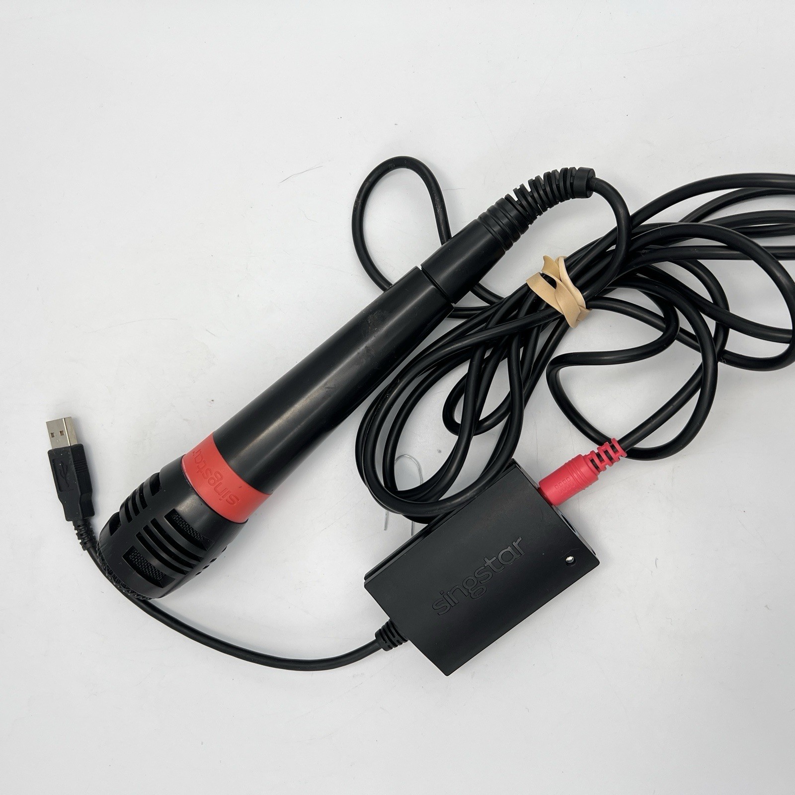 SINGSTAR Microphone w/ USB Converter SCEH-0001 for PlayStation 2 / PS2