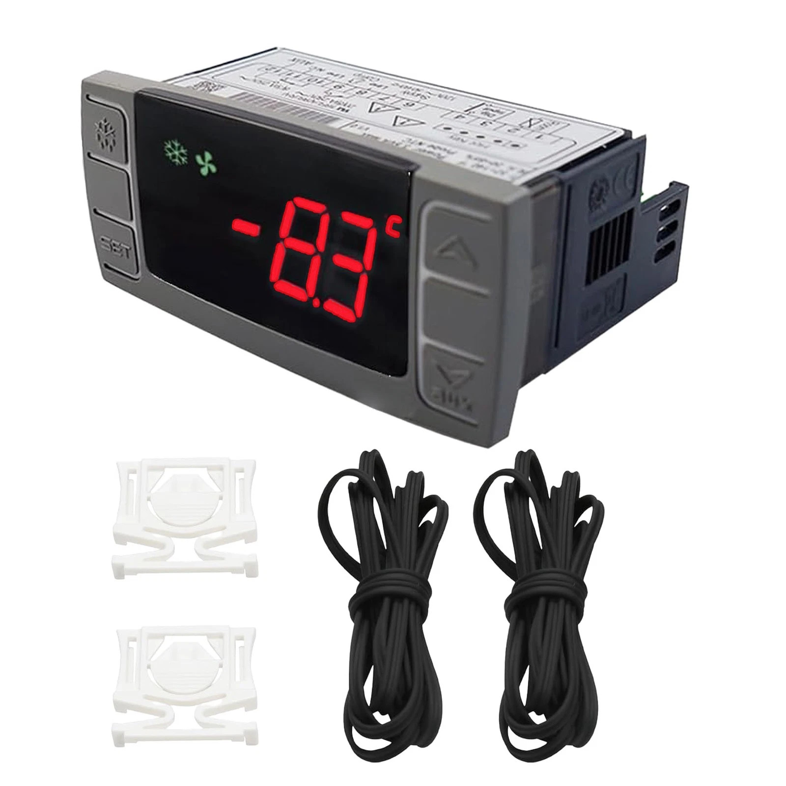 Dixell XR03CX-4N0F1 120V Digital Refrigeration Temperature Controller NTC Probe