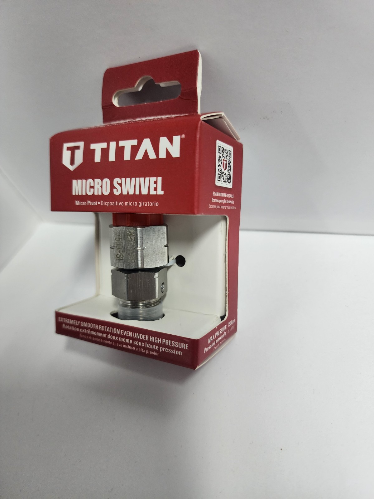 Titan 2454971 Micro Swivel 3/8"