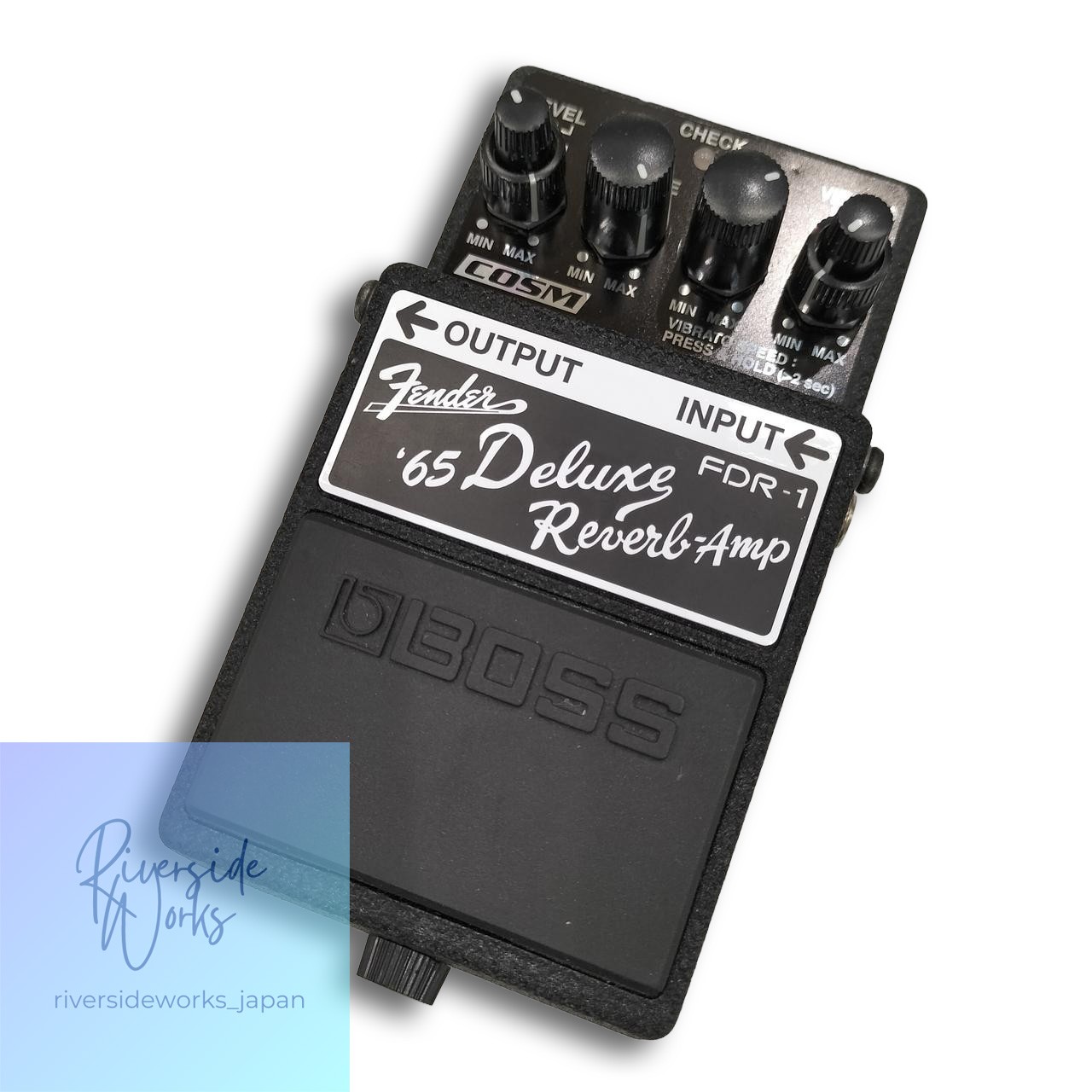 BOSS FDR-1 Effects Pedal Deluxe Reverb Guitar Sound JP