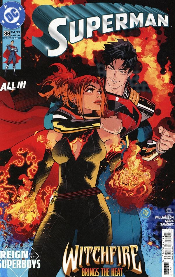 Superman #38A NM 2026 Stock Image
