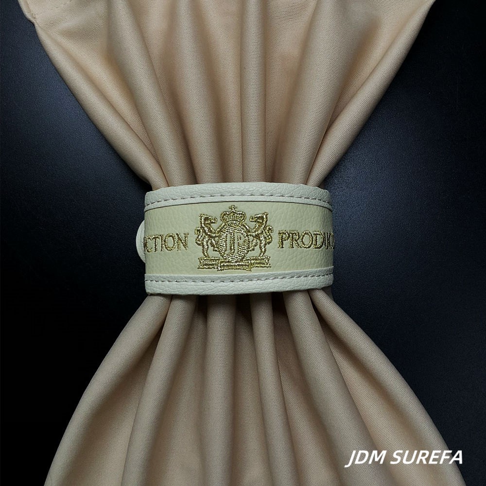 JDM Junction Produce Gold JP Beige Luxury Car Curtains Windsow Shade Valance 60S