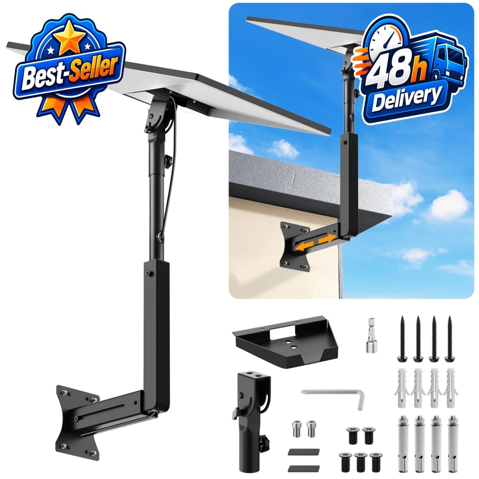 Starlink Mount for Standard 4/4X/Gen 3 - Adjustable Wall Mount