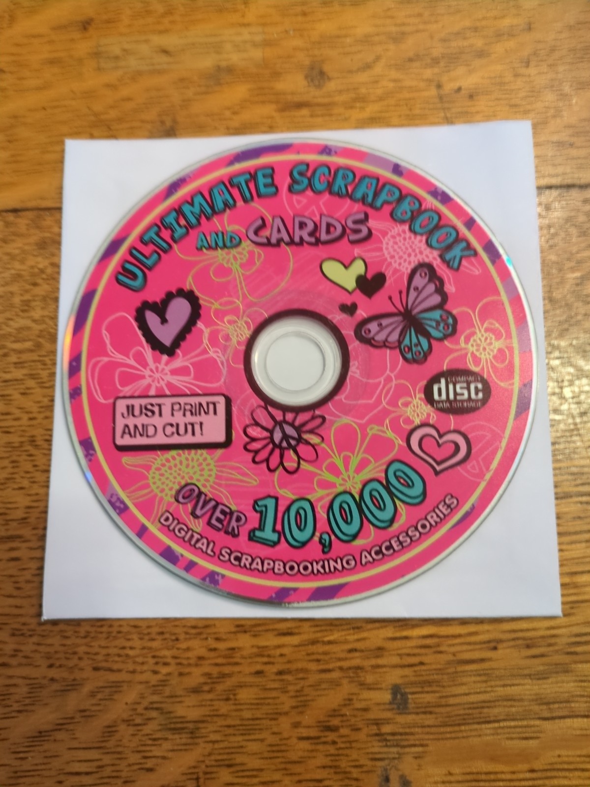 Ultimate Scrapbook And Cards Over 10,000 Accessories (2011) *DISC ONLY*