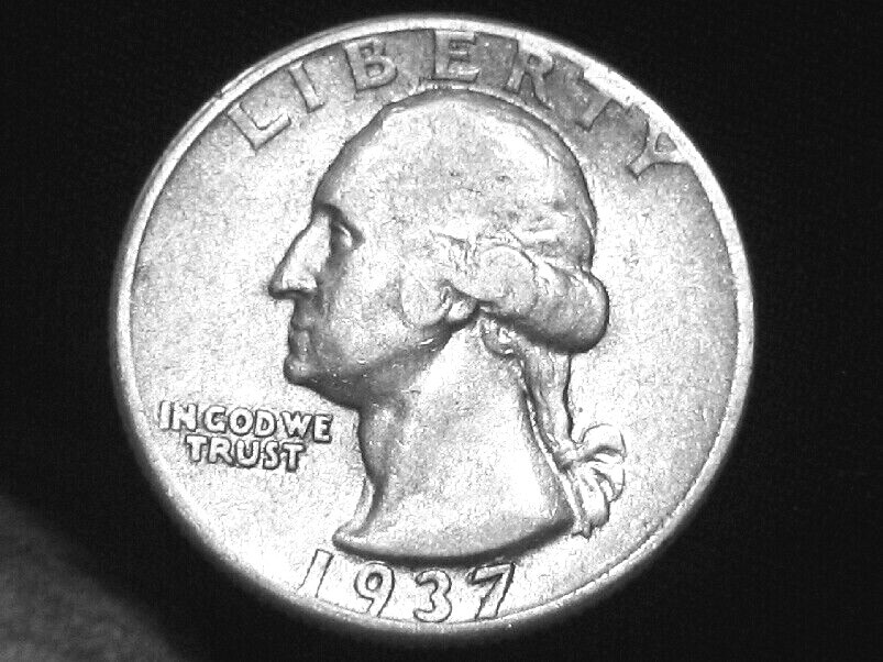 1937-D Washington Quarter --- Extra Fine