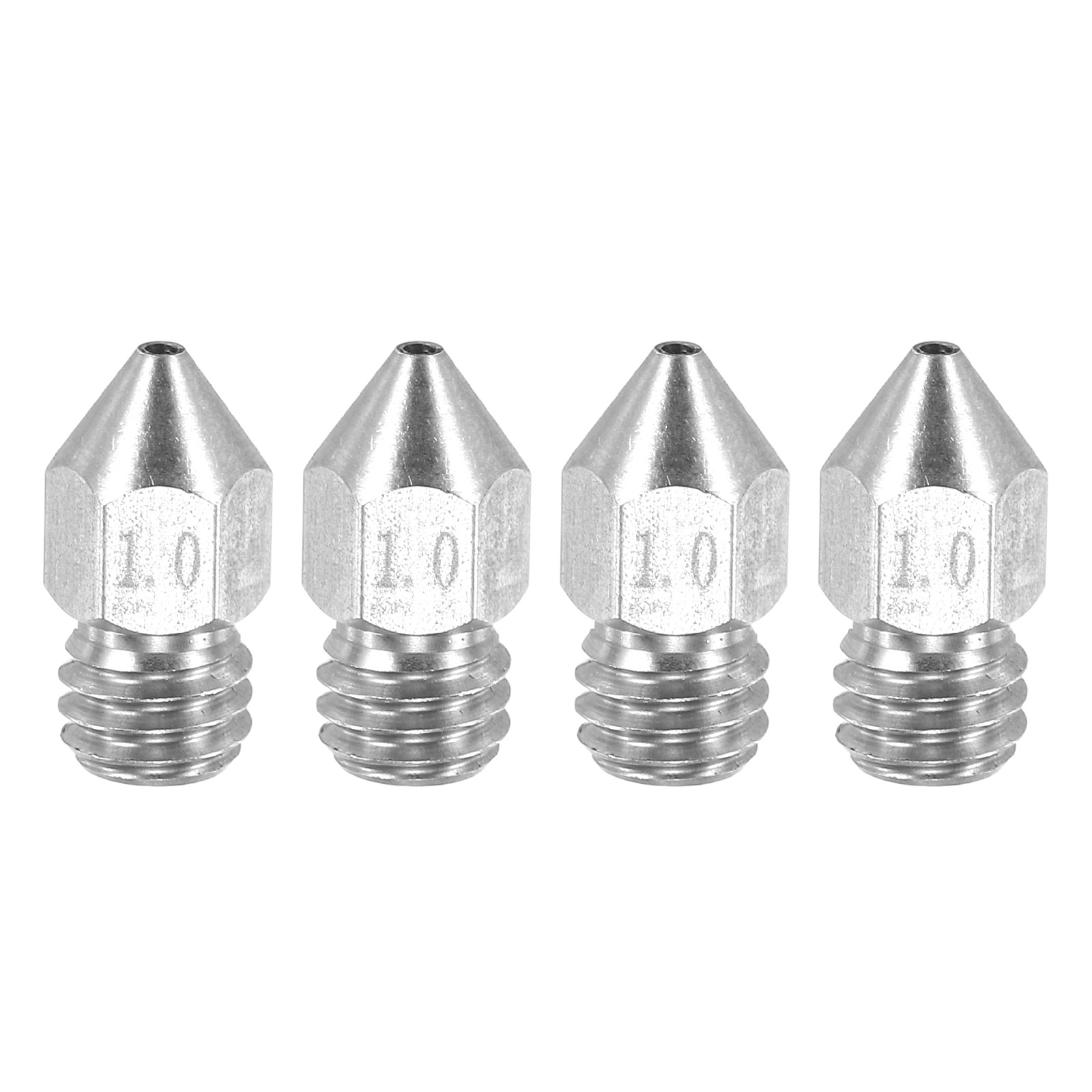 4 x MK8 Nozzles 1mm 3D Printer Extruder Nozzle for 1.75mm Filament