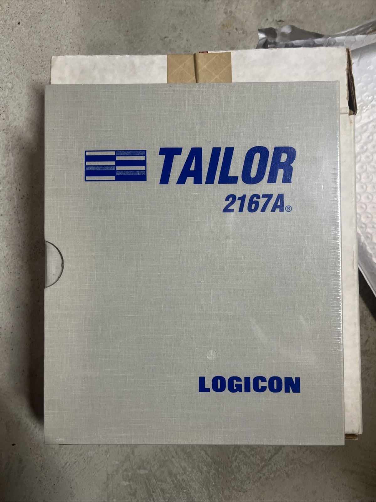 Logicon Tailor 2167a Vintage Sealed Software