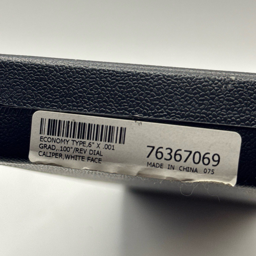 Dial Caliper Precision Measurement 0-6 Inch .001in Resolution