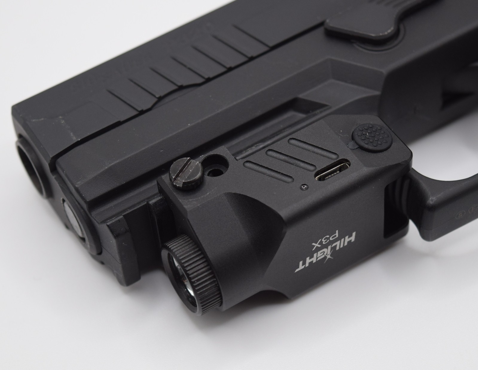 HiLight P3X 500lm Low Profile Rechargeable Strobe Light for Sub-compact Pistols