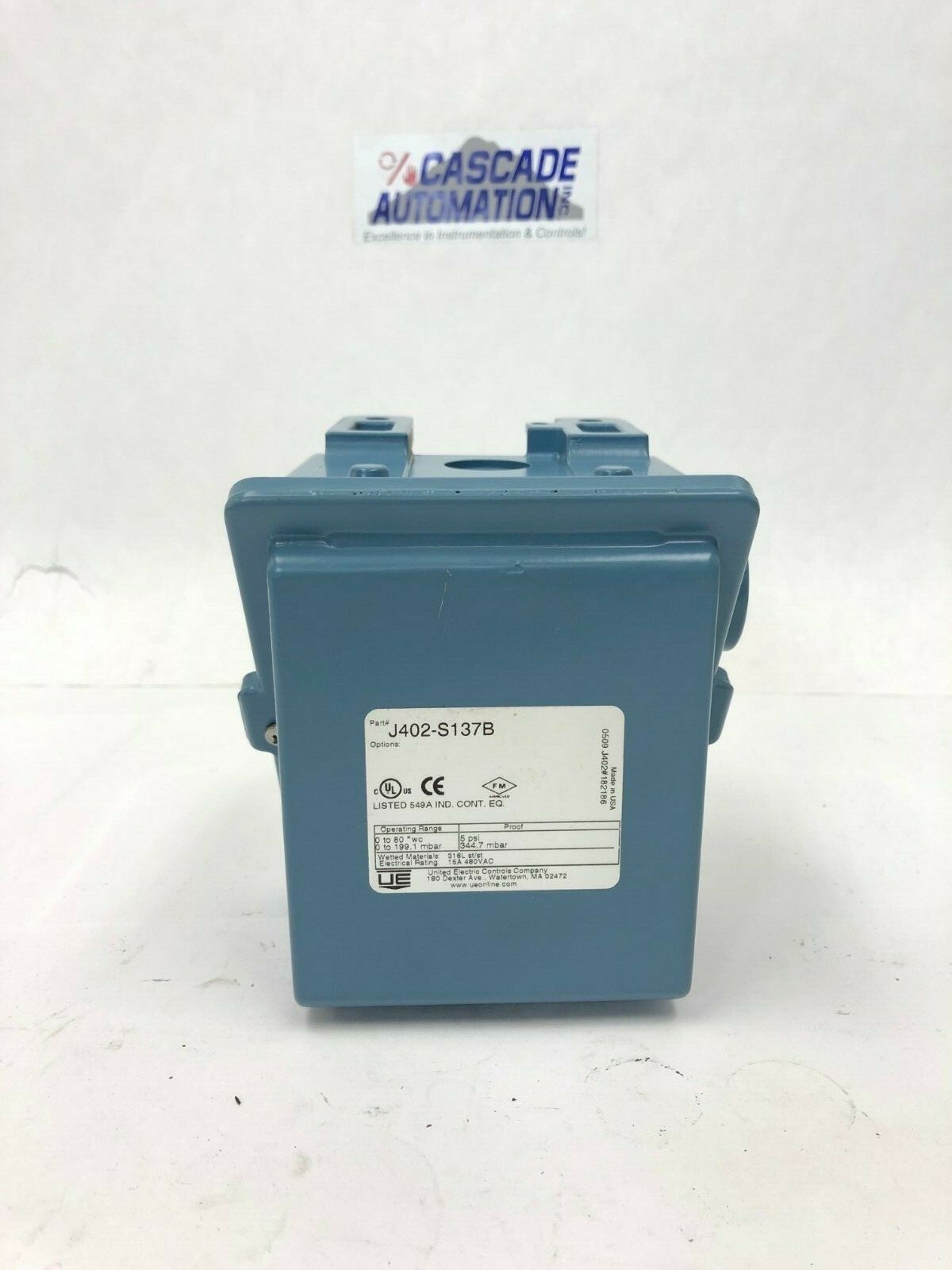 UE Pressure Switch J402-S137B