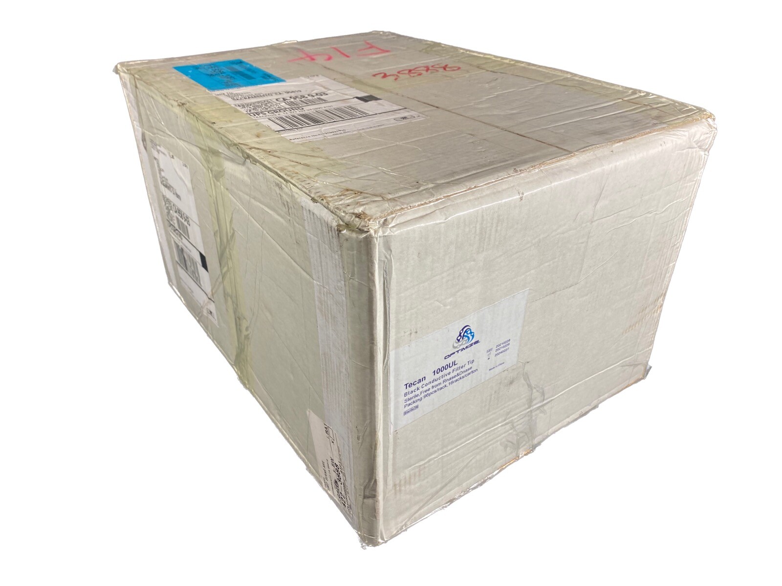 LABORATORY 1000µL Tecan Black Conductive Filter Pipette Tip (1536/cs)