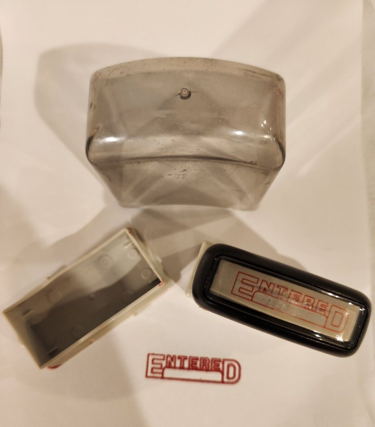 Stockwell Rubber Office Stamp - Entered