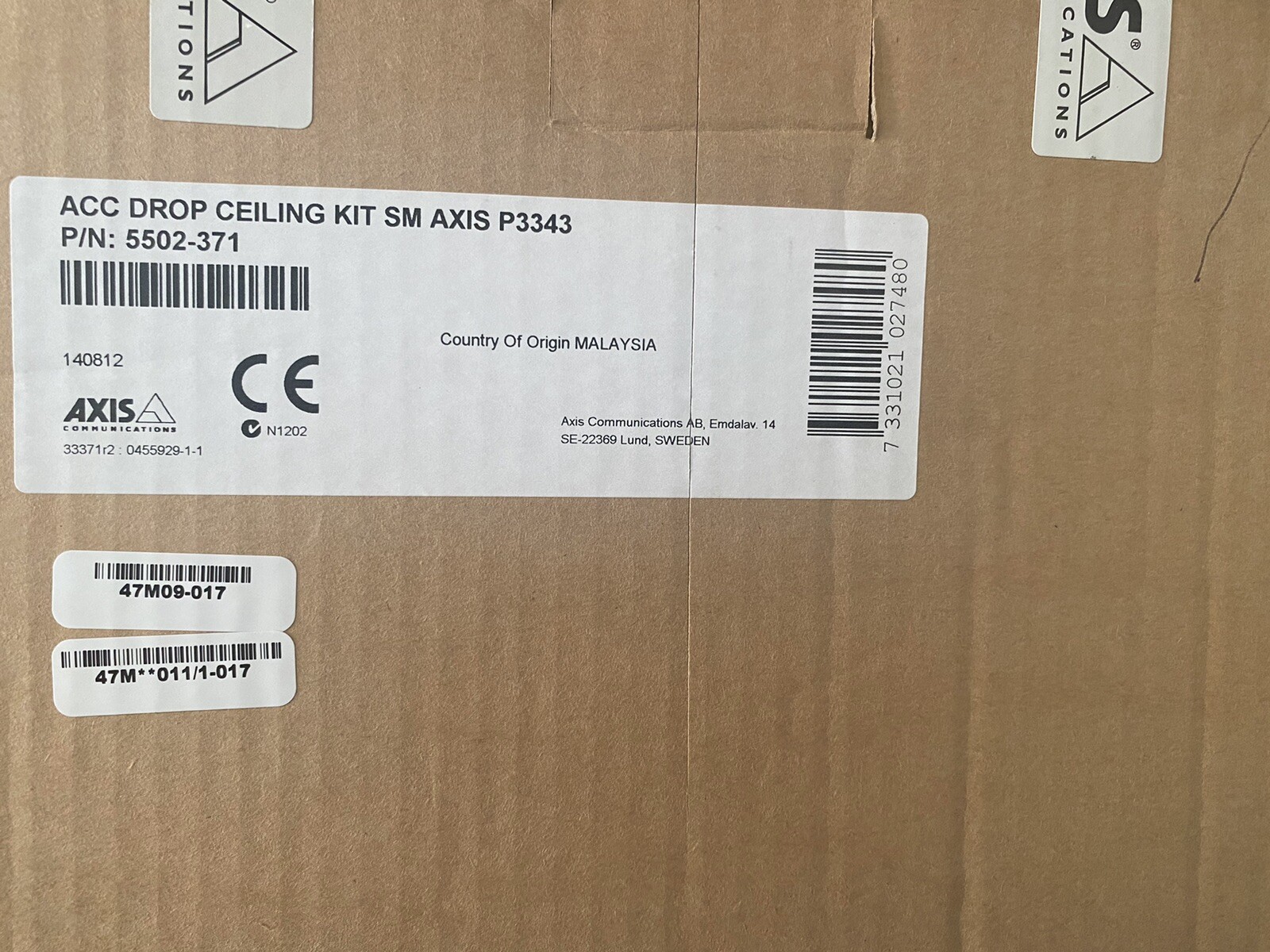 AXIS Communications ACC DROP CEILING KIT SM AXIS P3343 P/N:5502-371