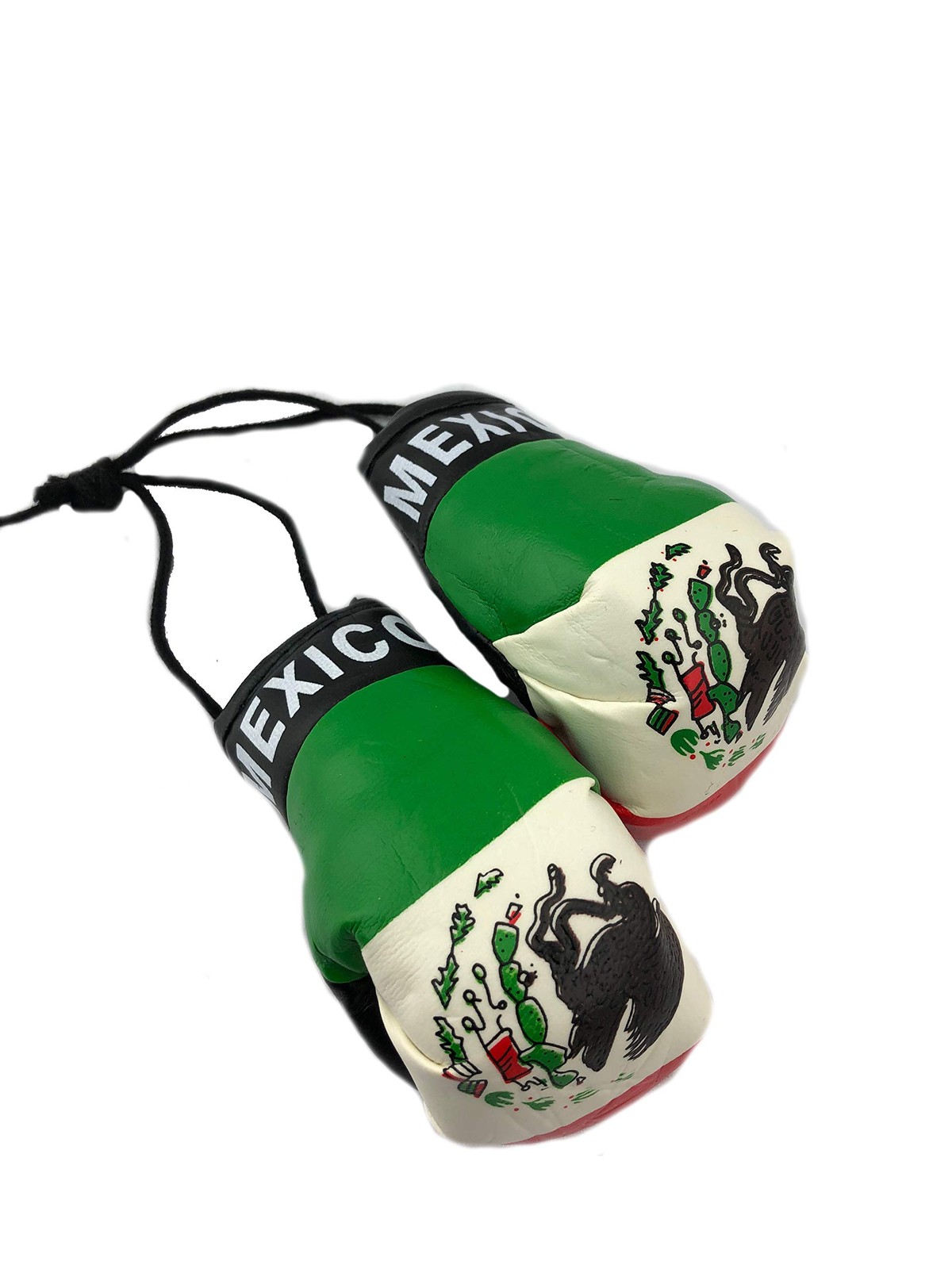 Hanging Car Mirror Mini Boxing Gloves (Mexico) Mexico