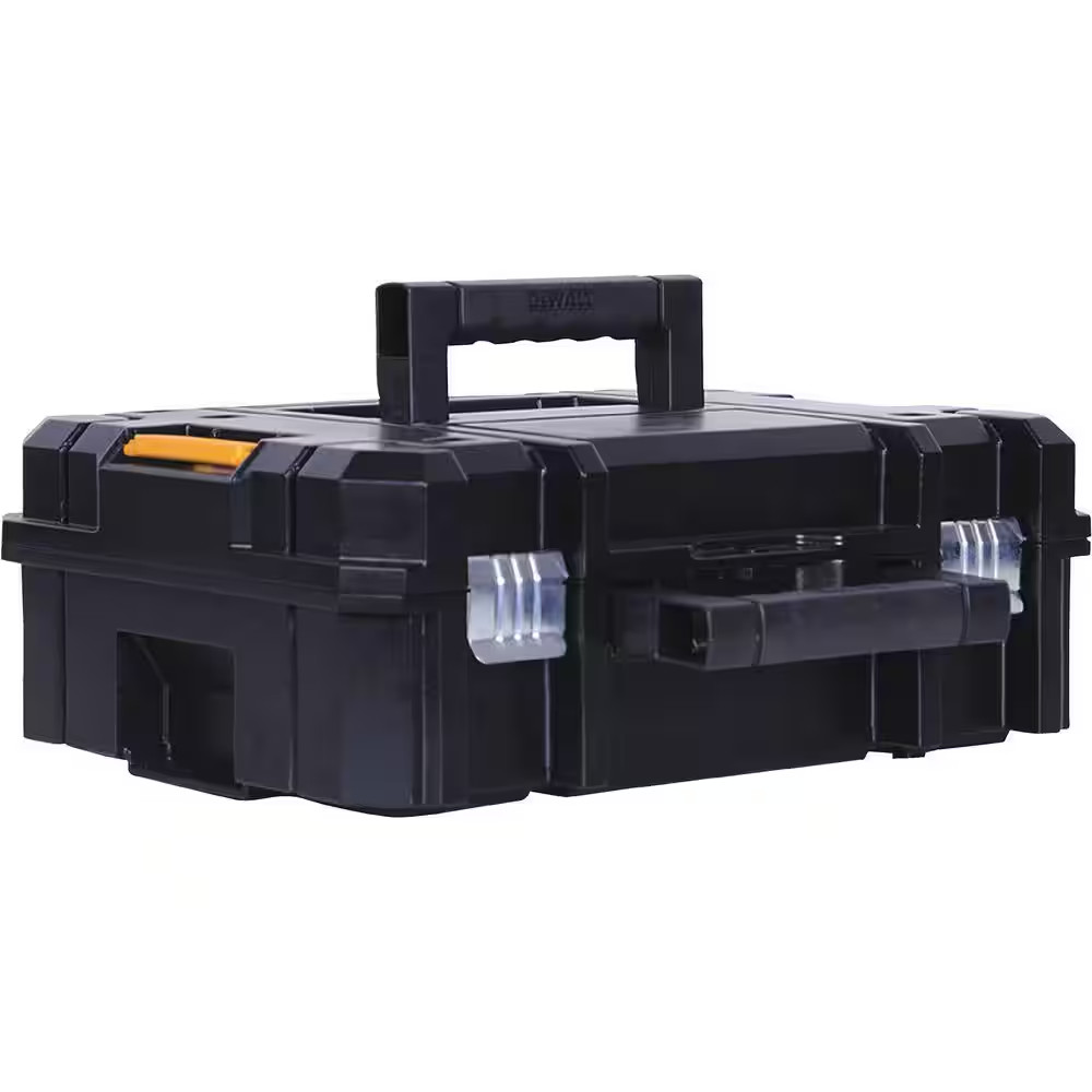 TSTAK II 13 In. Stackable Flat Top Tool Storage Case