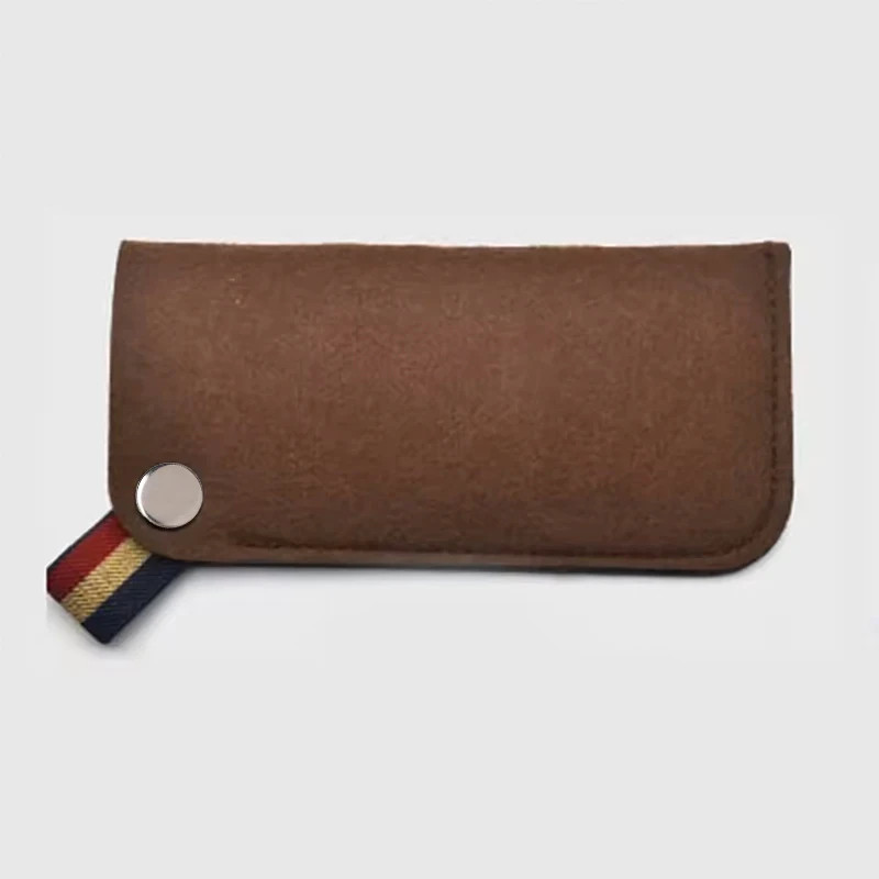 Wool Felt Portable Bag for Reading Glasses Student Sun Glasses Pouch Outdoor Por