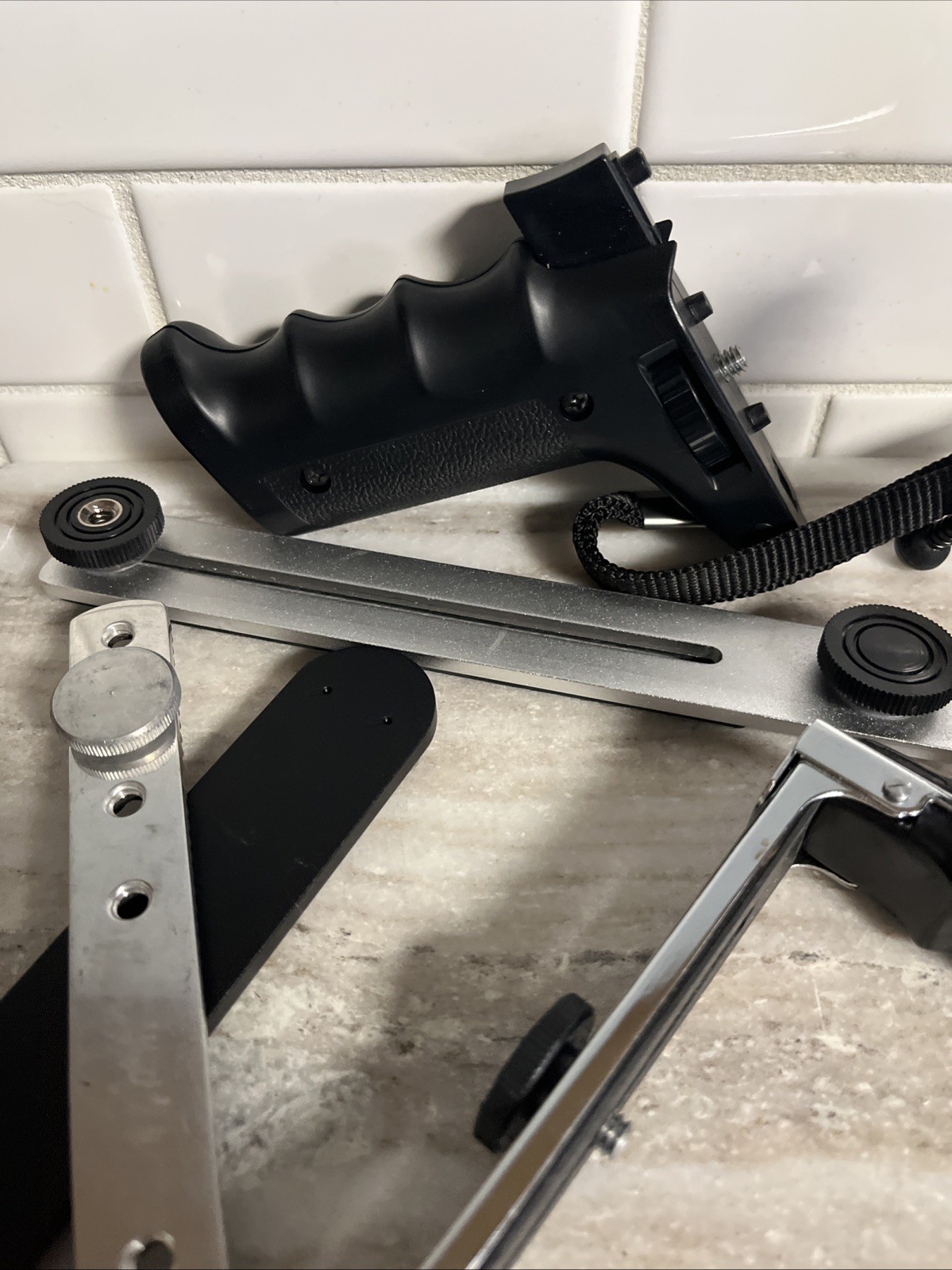 Camera Mount Accessory Lot – Clamps, Brackets, Quick Release Hardware