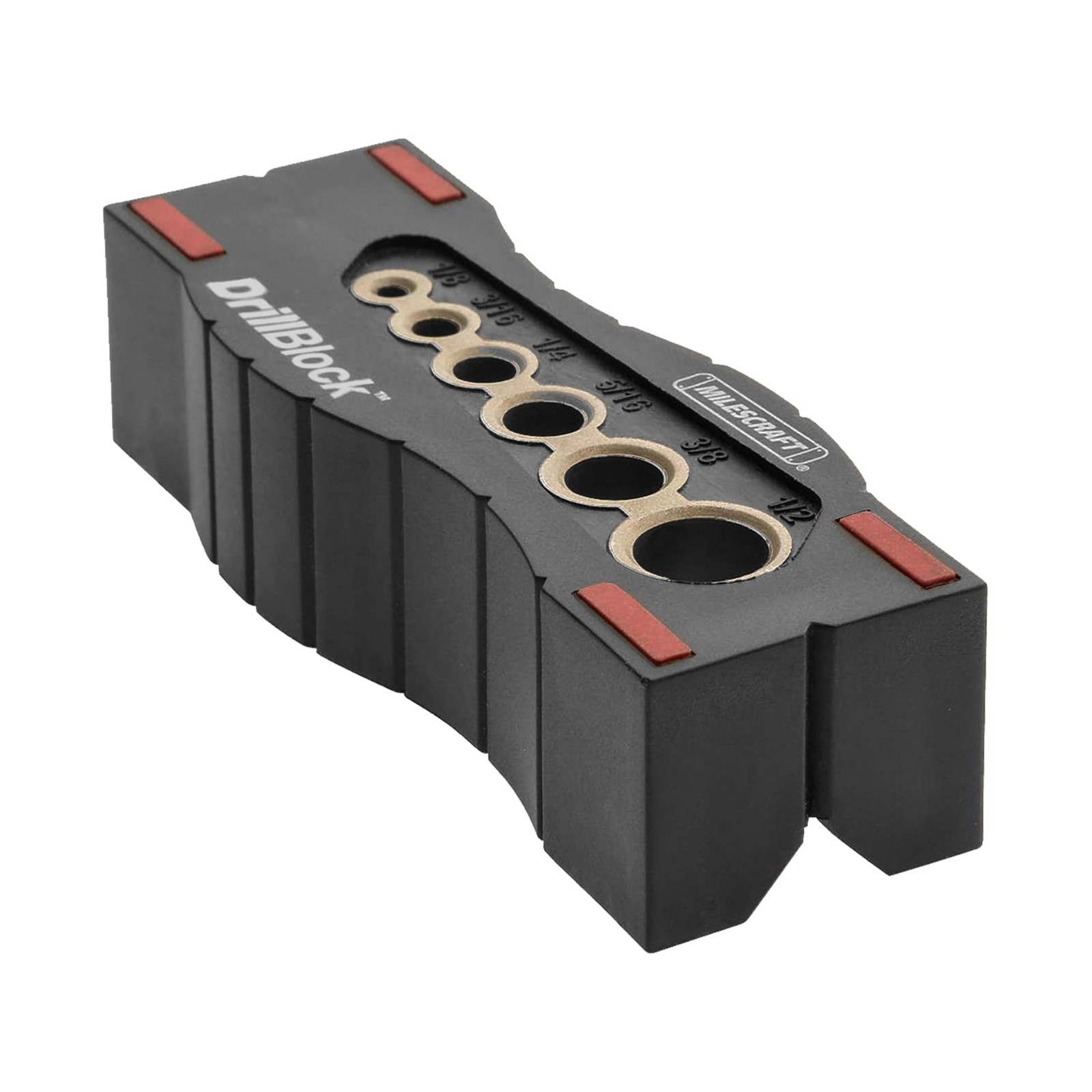 1312 Drill Block - Handheld Drilling Guide, Drilling Jig with Drill Guides fo...
