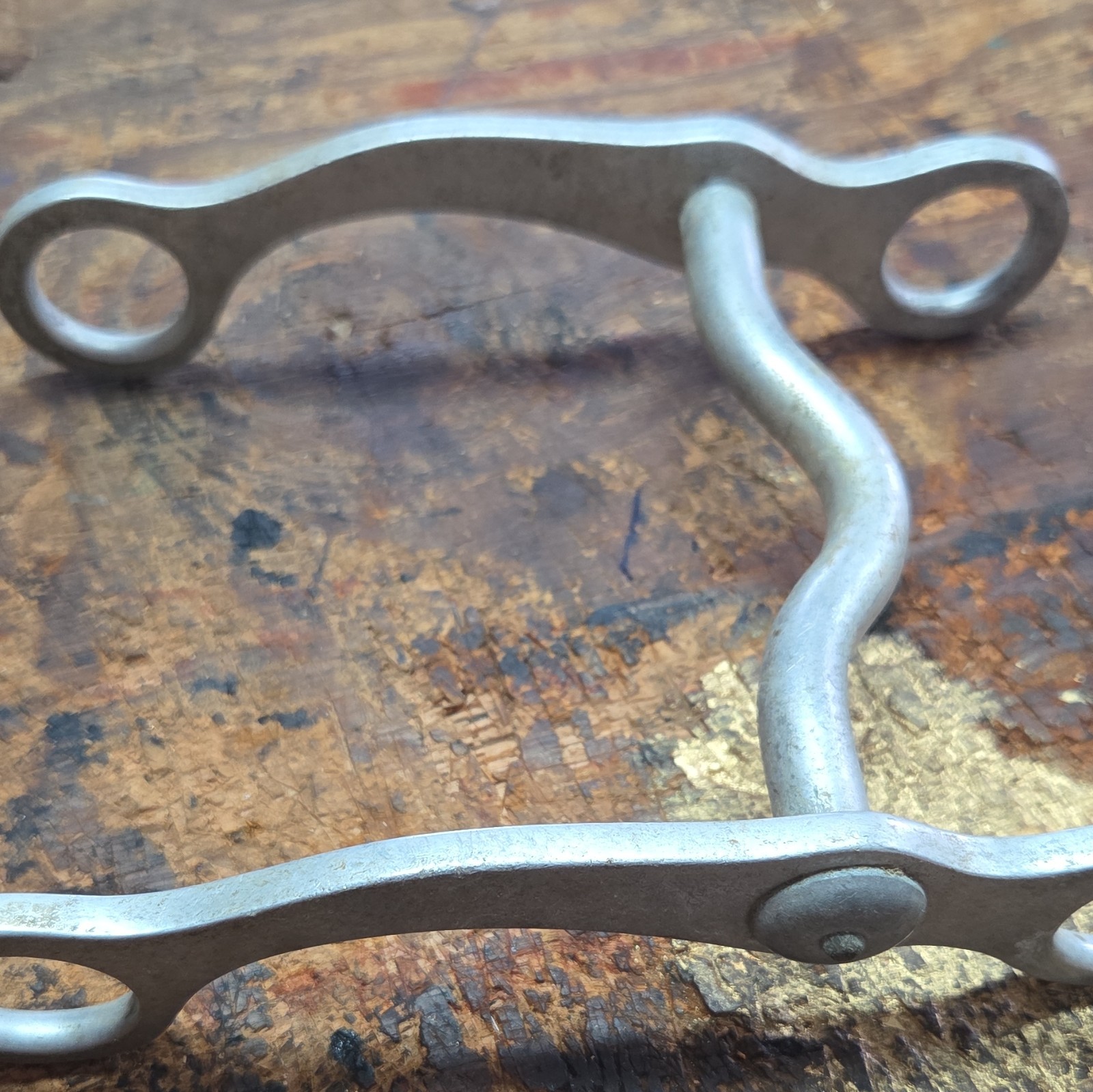 Crockett Western Metal Port Bit Horse Bit Approx 5 in Mouth - Western Port Bit
