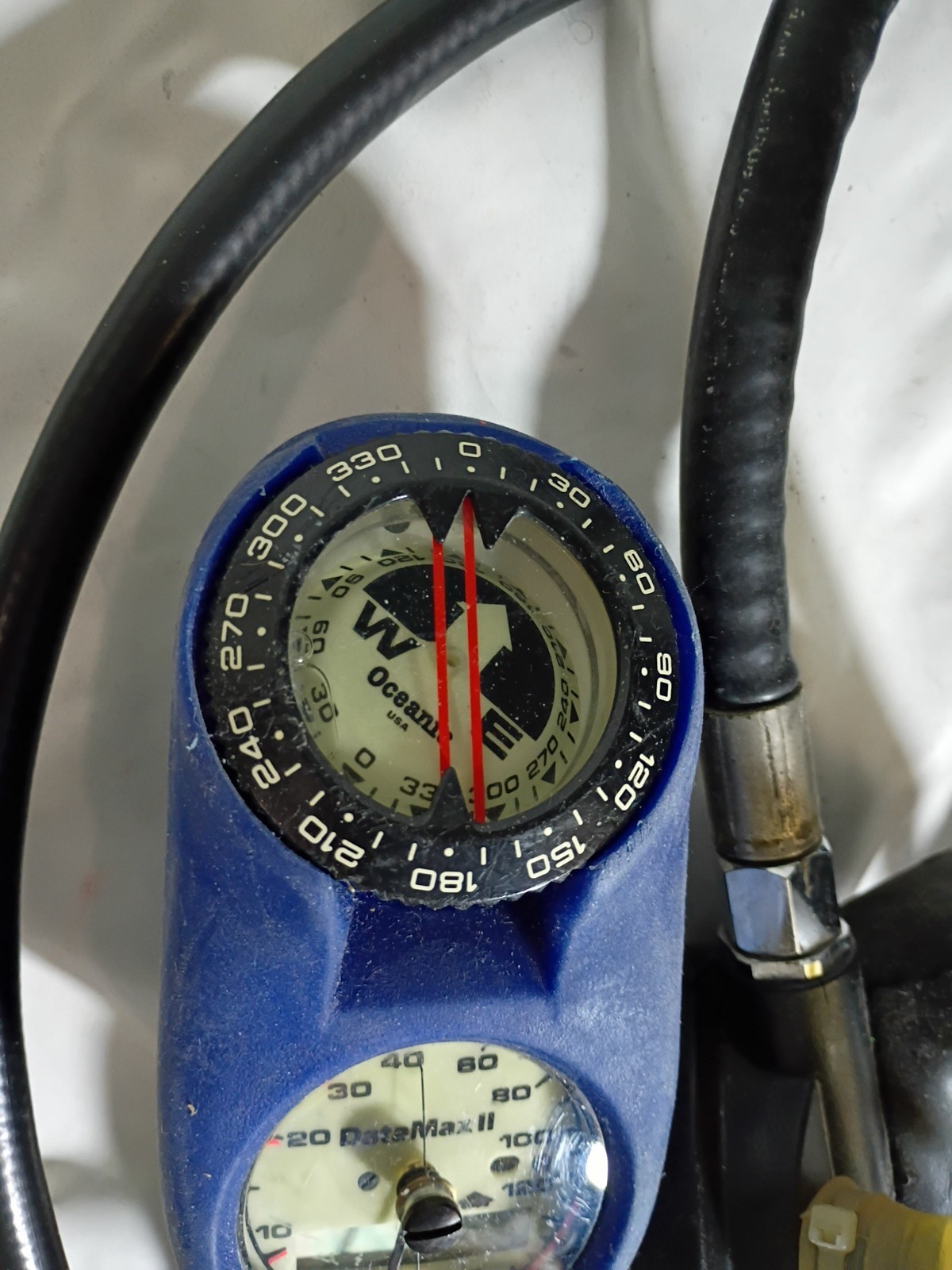 Oceanic Scuba Regulator Assembly w/ SPG Power Inflator Second Stage Untested