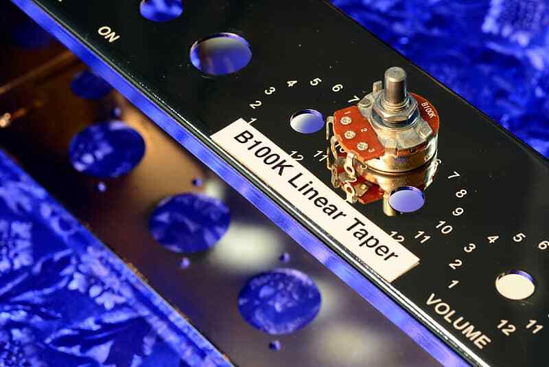 100K Solid Shaft Linear Taper Potentiometer For Amps, Effects, Radios #B100K