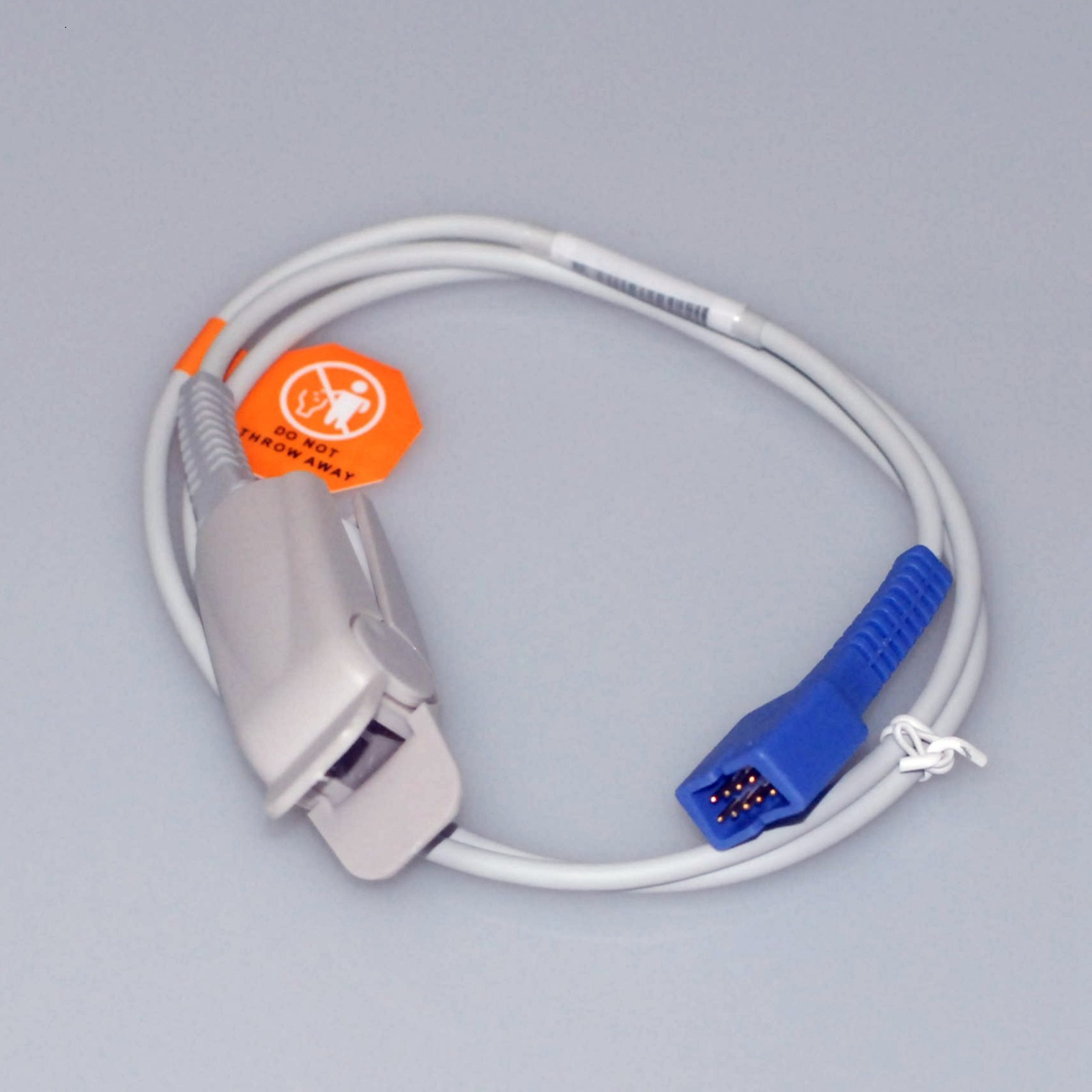 10pcs Nellcor Adult Clip DS100A Oximax SpO2 Sensor Compatible 3feet 9 Pin
