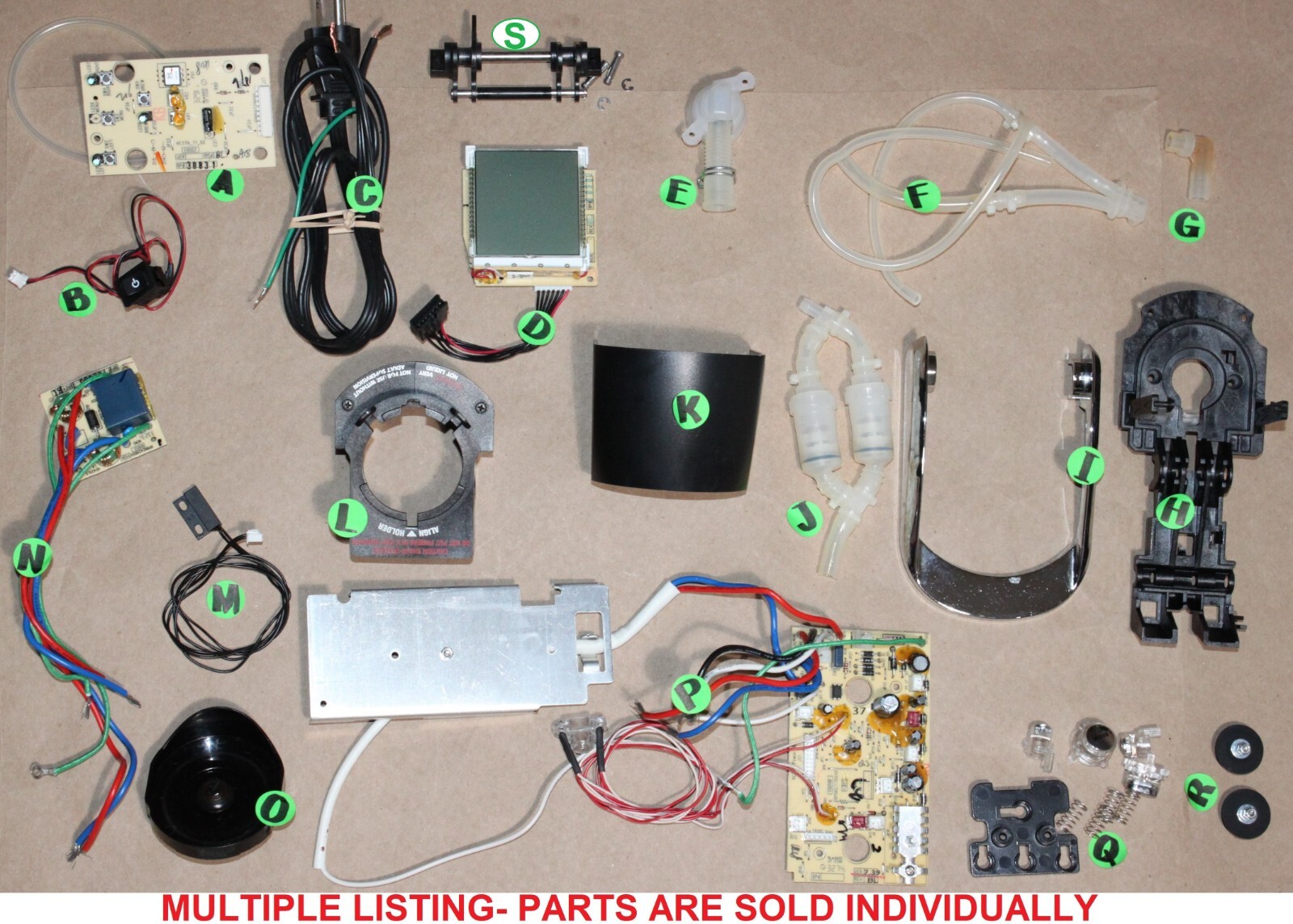 Keurig K70 COFFEE BREWING SYSTEM replacement parts - MULTIPLE LISTING