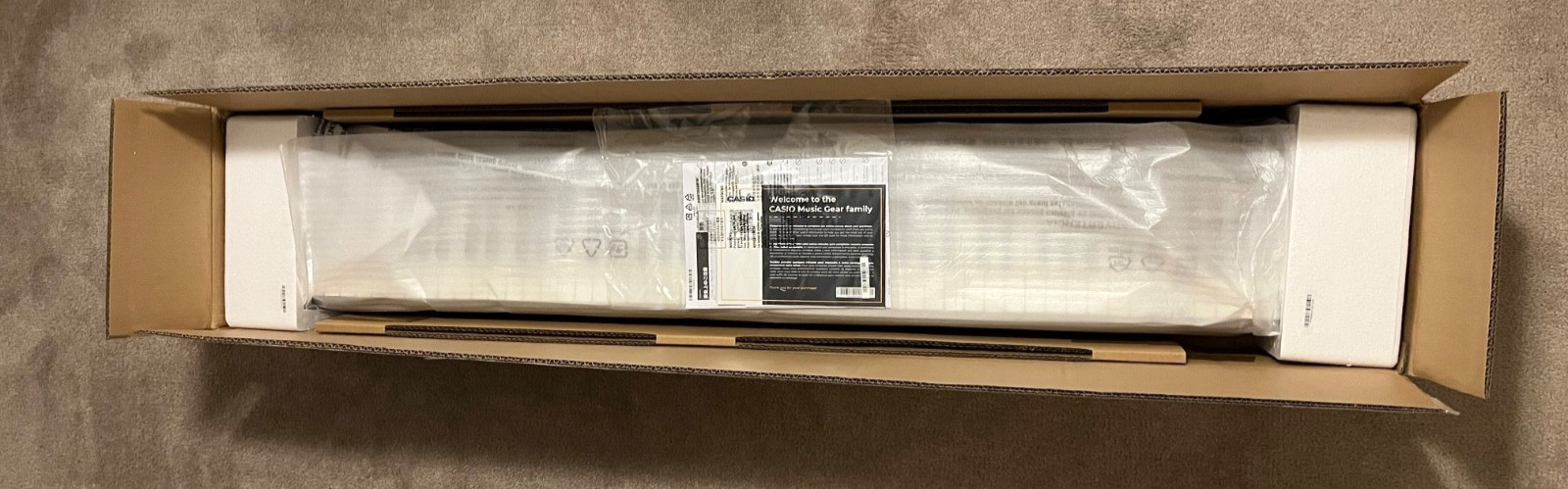Casio CDP-S360 88-Key Digital Piano Open Box Original Packaging