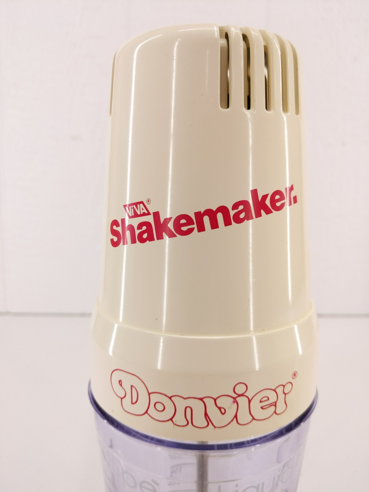 Donvier ViVA Shake Maker Liquid Processor Frappe Thin Shakes Diet Model 20