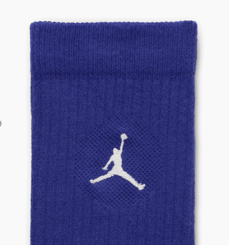 Nike Men's Air Jordan multi-color socks DX9632-925 j