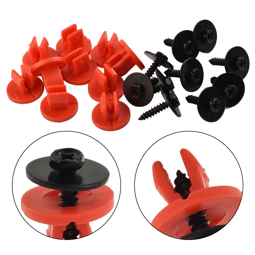 Engine Undertray Cover Clips Screws Set for Volvo V50 C30 For Jaguar For Ford