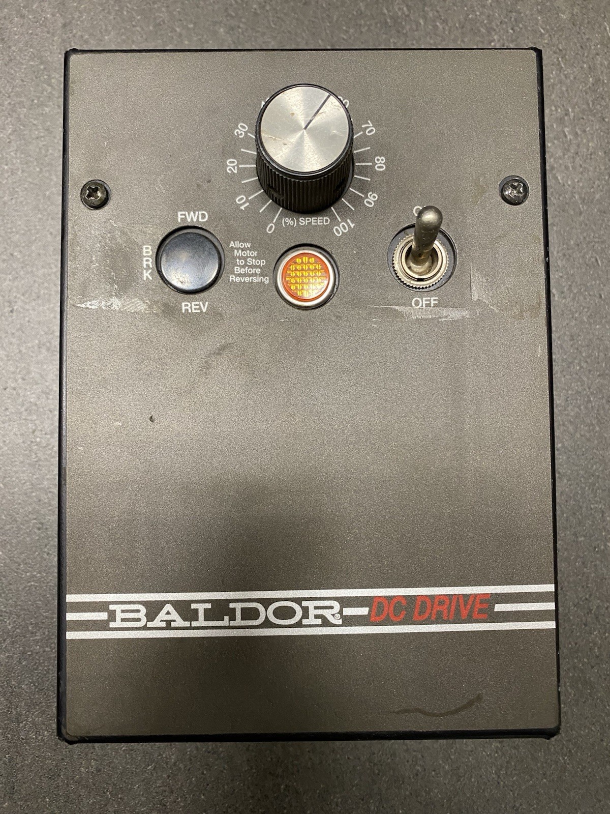 Baldor BC-140 CN3000A26 DC Motor Speed Control