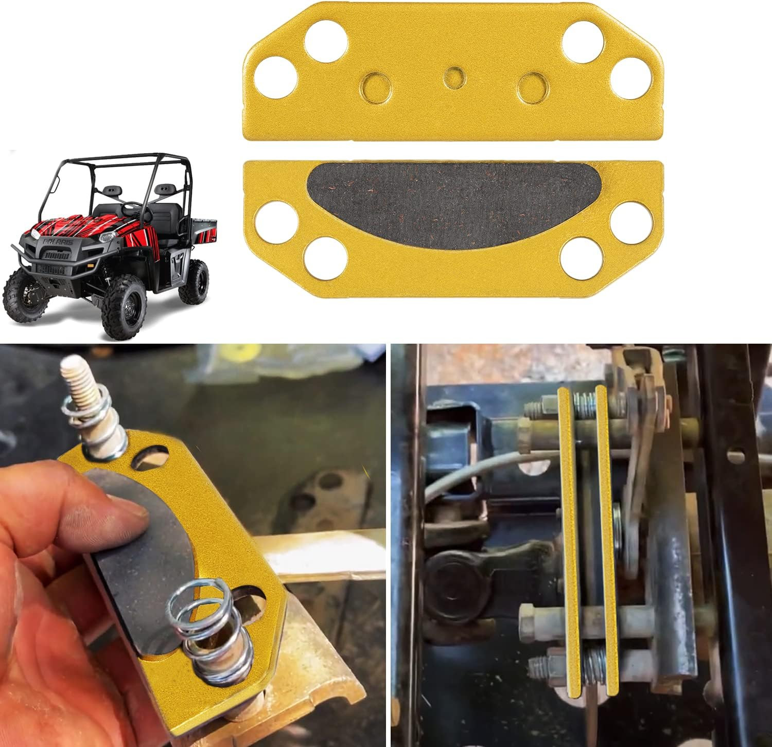 New Parking Brake Pad Kit 2203147 for Polaris Ranger 2X4 4X4 6X6 500 700 800 900