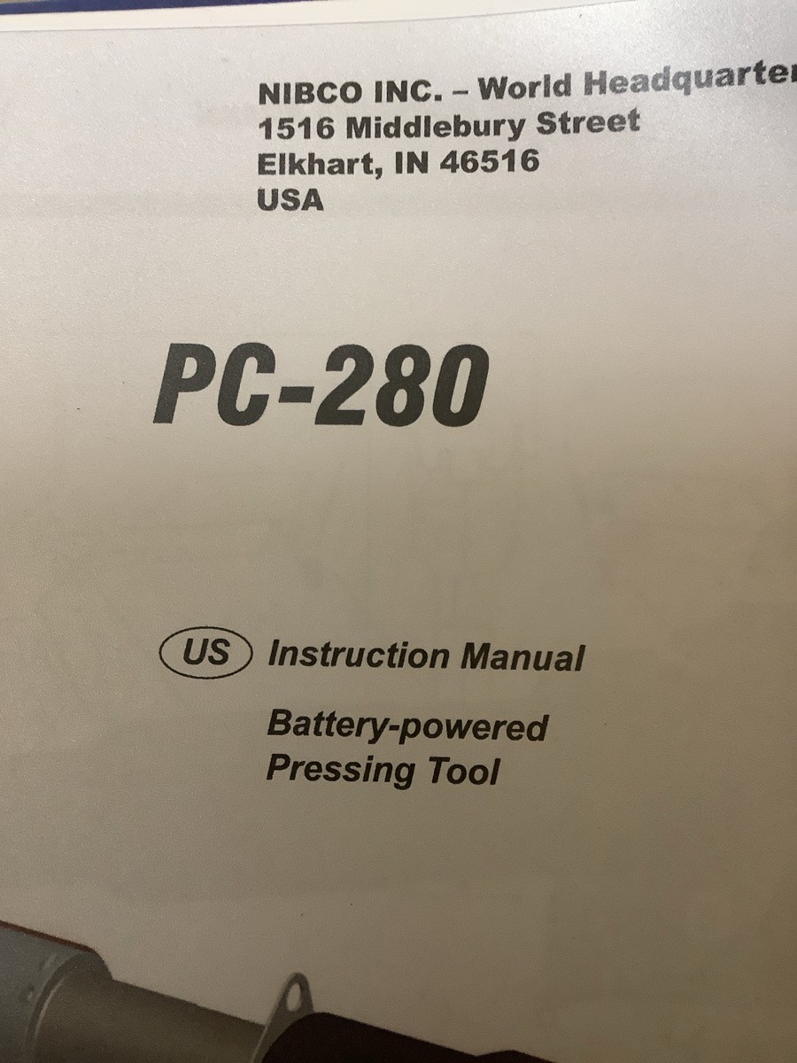 NIBCO PC-280 PRESS TOOL (B42009607)