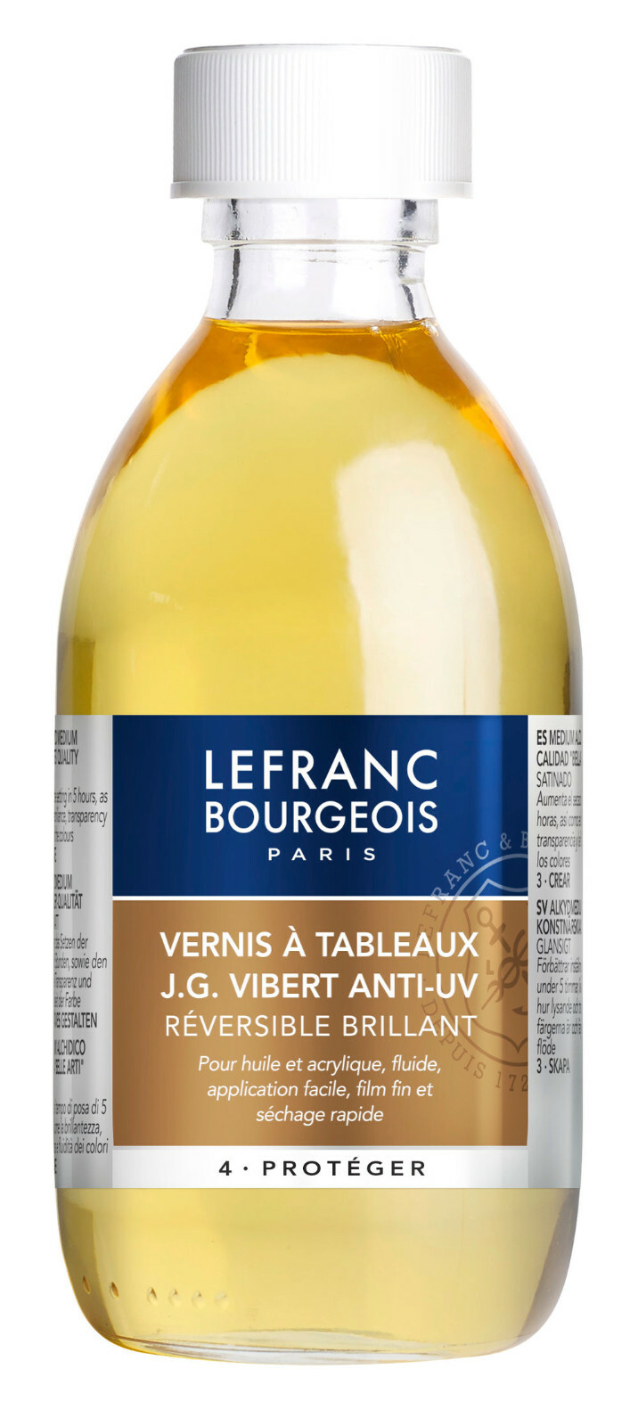 Lefranc Bourgeois 300067 Anti UV Paint For Paintings J.G. Vibert 250 Ml