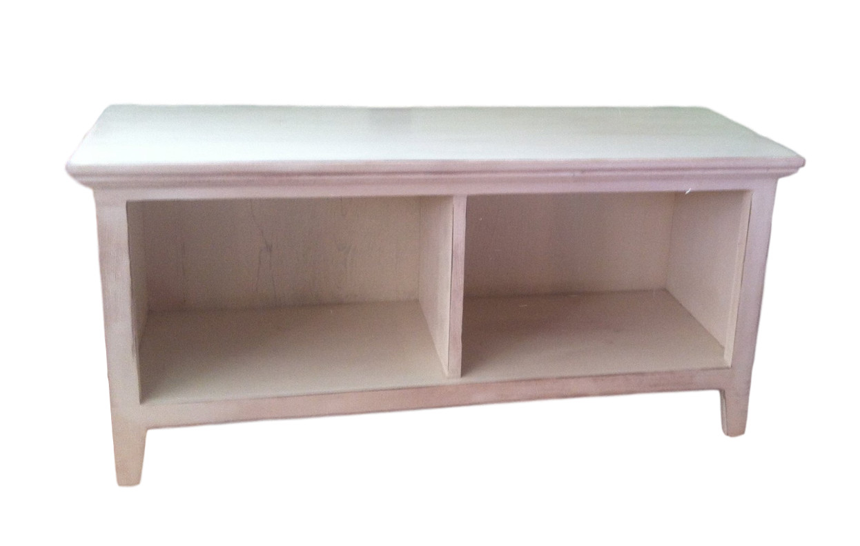 Cubby Hallway Storage Bench 2 Compartment Boot Bench