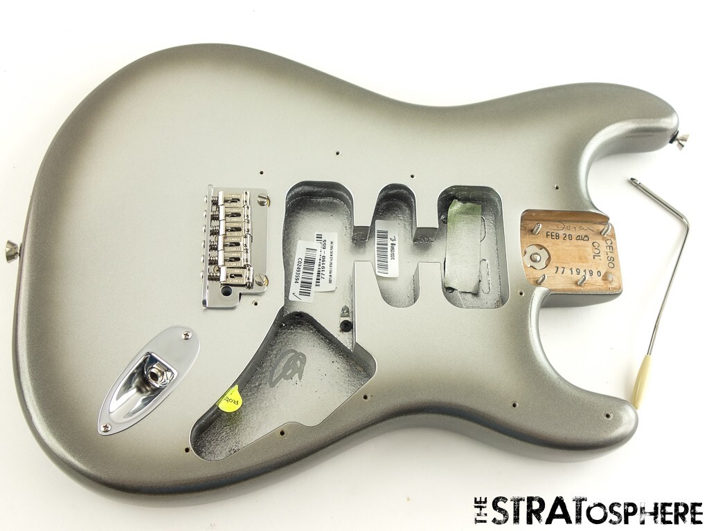 Fender American Professional II Strat BODY w/ HARDWARE - Alder Mercury