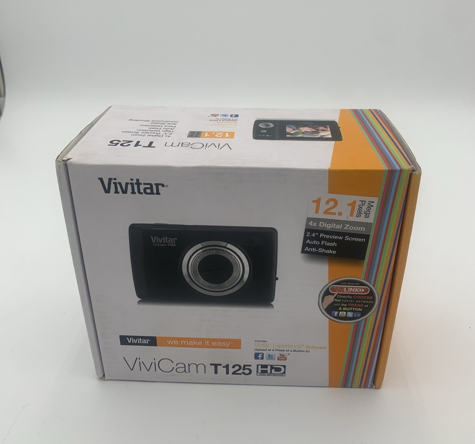 vivitar vivicam t125 12.1 mega pixels