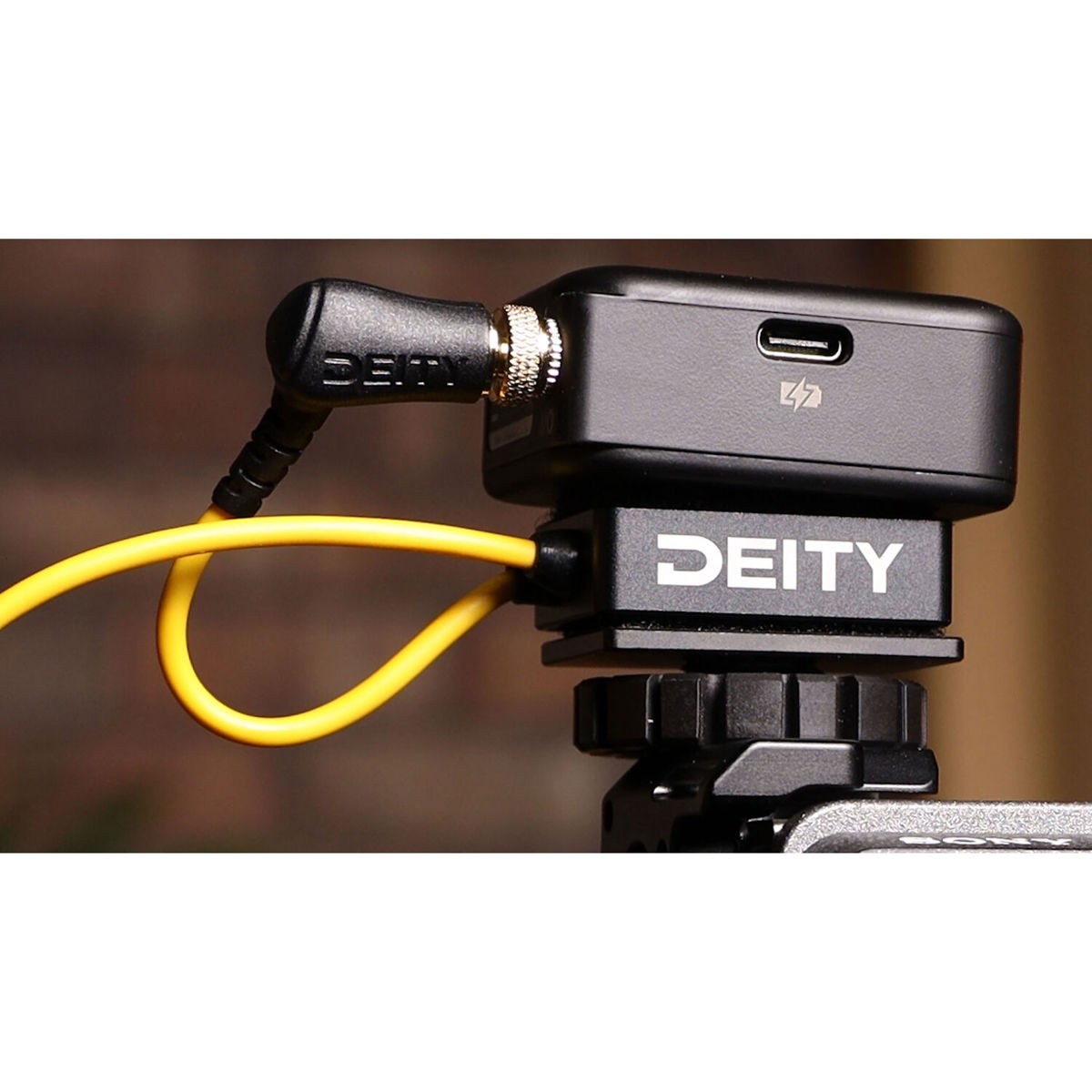 Deity Microphones C23 Right-Angle Locking 3.5mm TRS to Sony Multi-Port Timecode