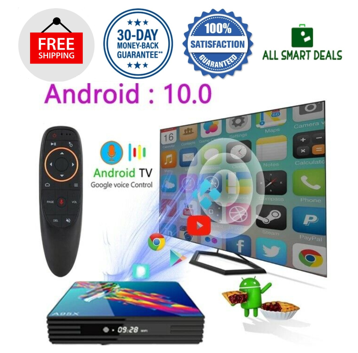 Aparato Dispositivo Smart TV Para Tele Pantalla Television Convertir Inteligente
