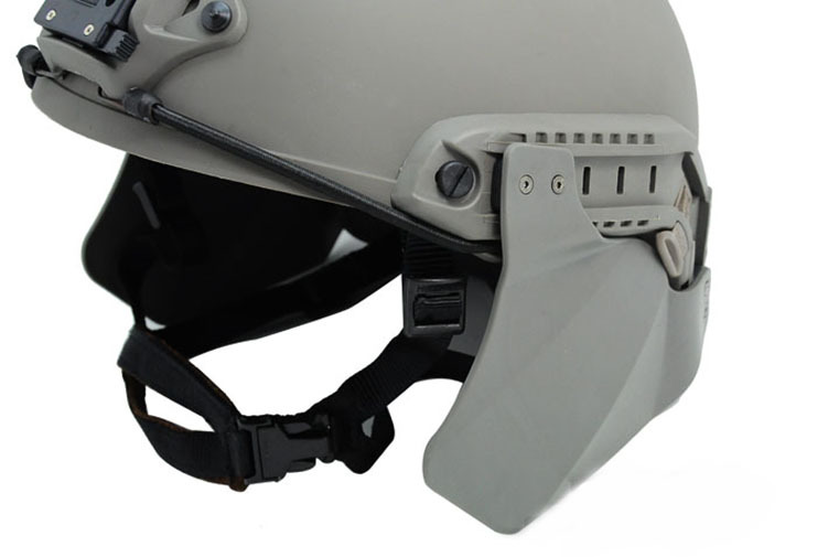 Airsoft Ops Core Helmet Green Od Fg Mich Blt Jump Side Fairing Rail