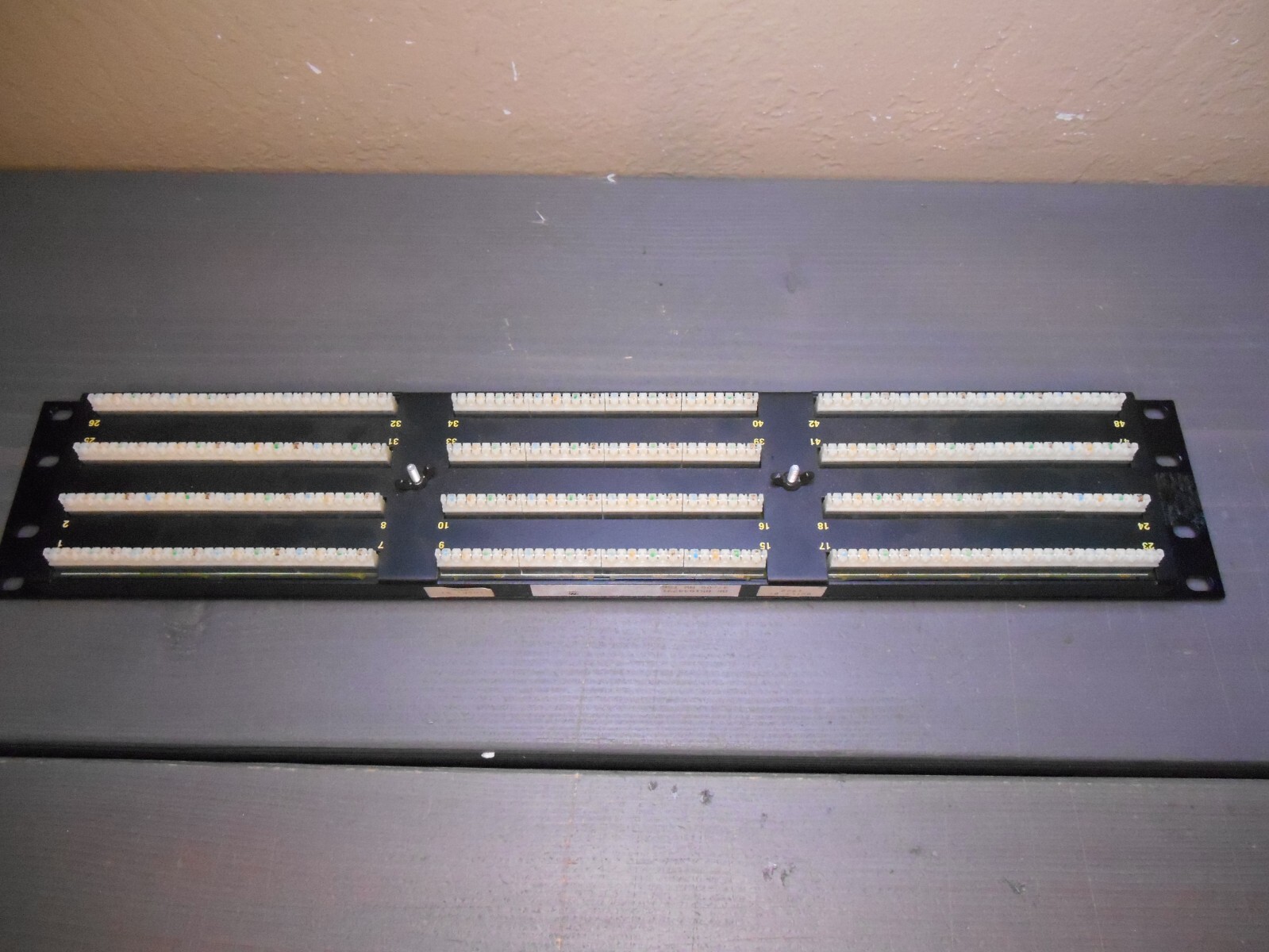 Ortronics OR-851044791 Category 5 48-Port Patch Panel OR851044791