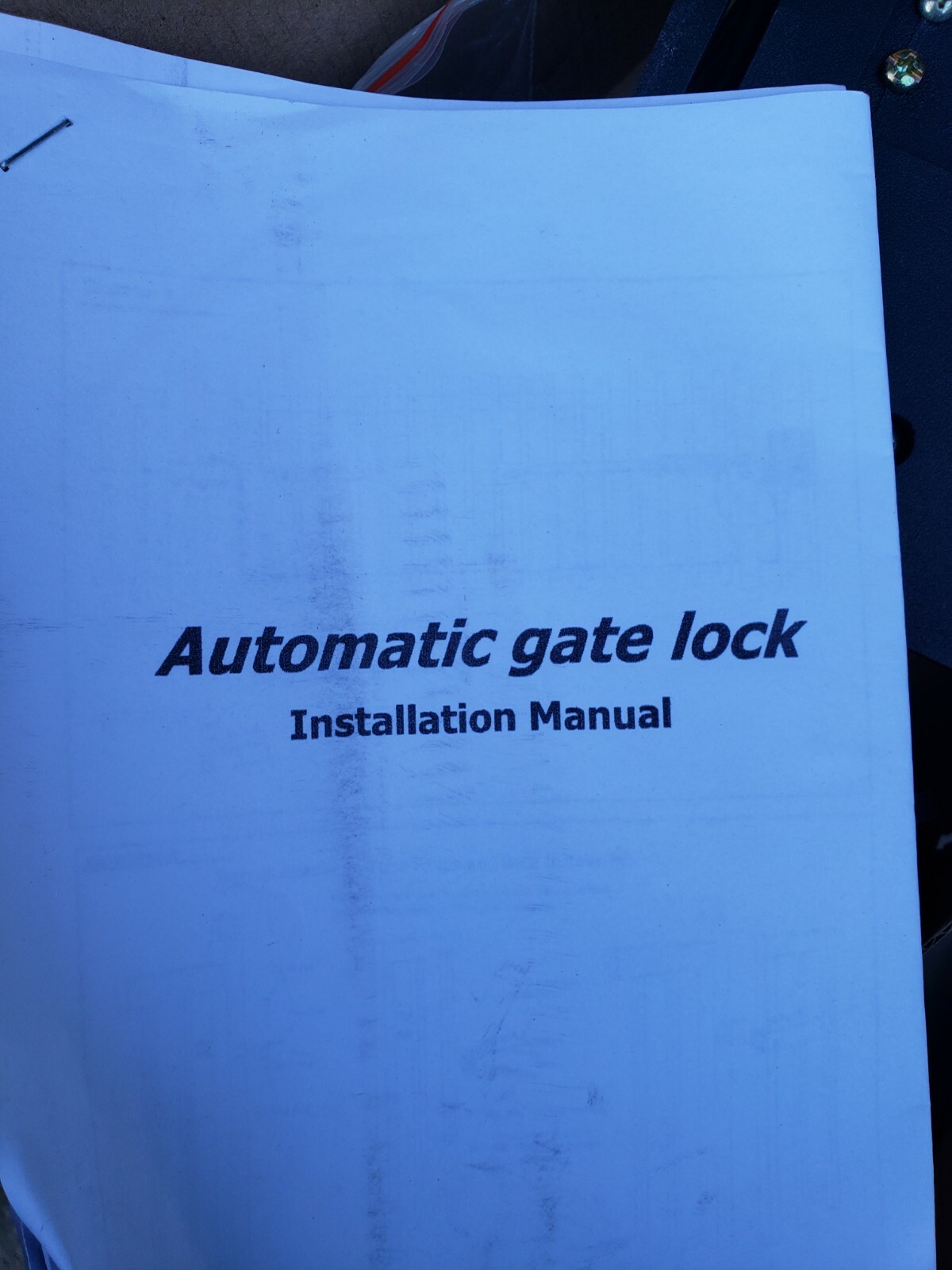 Automatic Gate Lock with Lock Control Broad 12VDC
