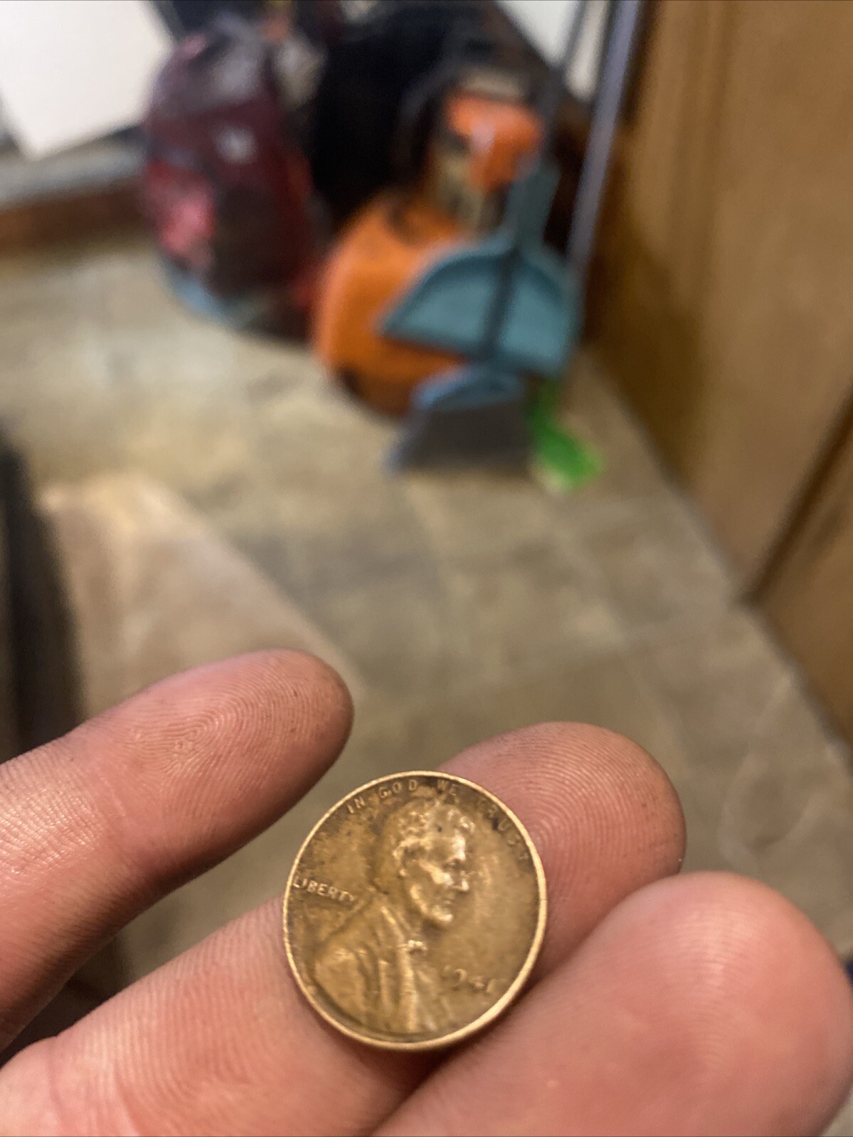 1941 Lincoln Wheat Penny No Mint Mark Letter Errors Coin