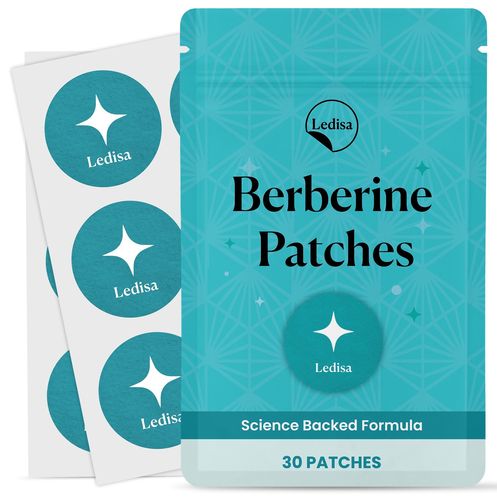 Berberine Patches | Berberine Patch with L-Glutamine, Garcinia Cambogia, Resve