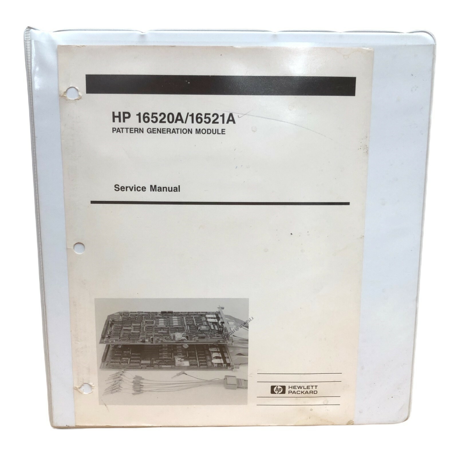 HP 16520A/16521A PATTERN GENERATION MODULE SERVICE MANUAL