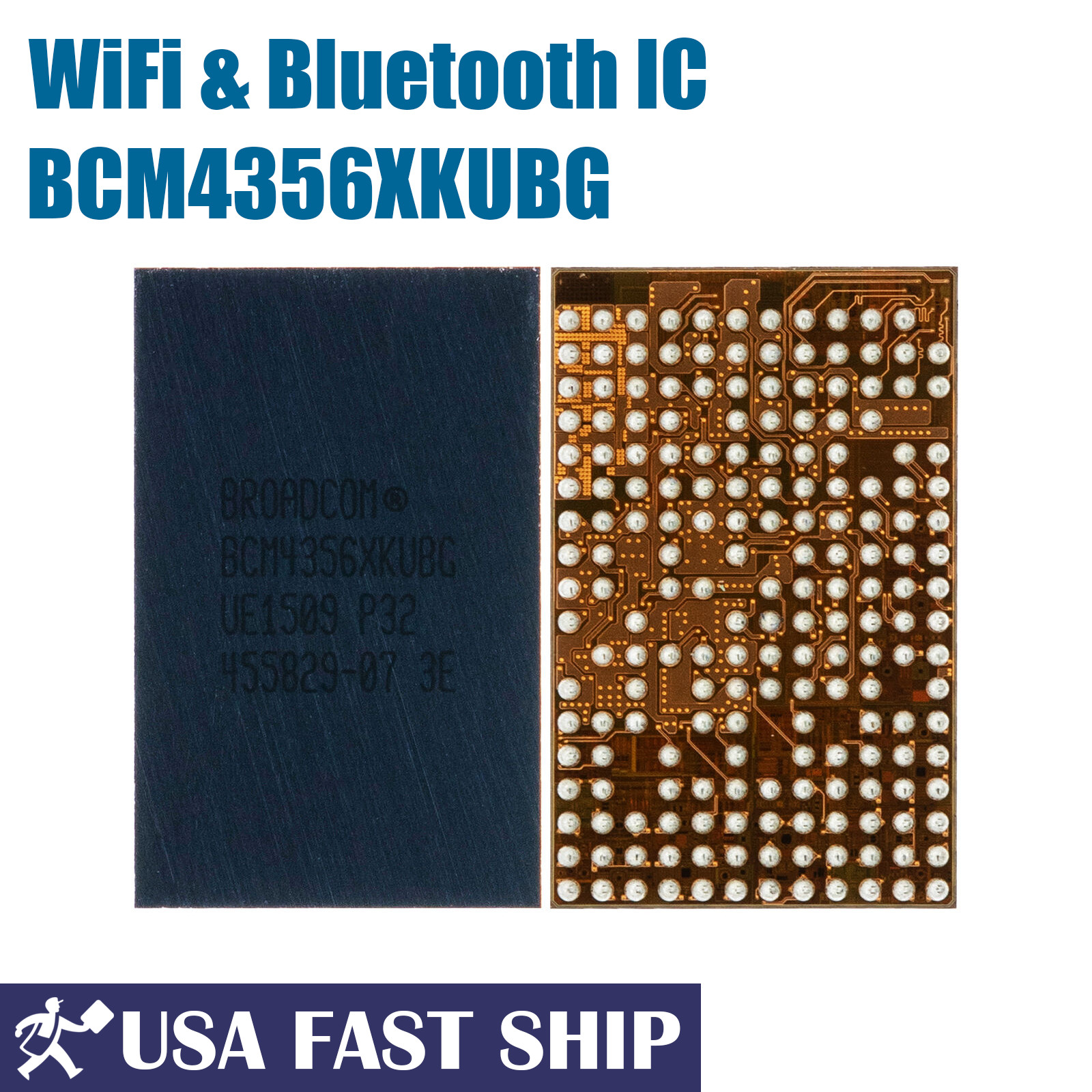 Original WiFi WLAN Bluetooth IC Chip BCM4356XKUBG For Nintendo Switch Console