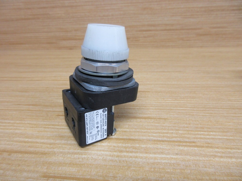 Allen Bradley 800T-QH2W Pilot Light 800TQH2W W/ 800TC-N374